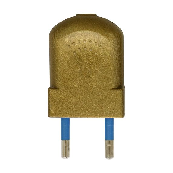 girard sudron Fiche male or pour cable 2x0 75mm 2A IP20 60x26x15mm