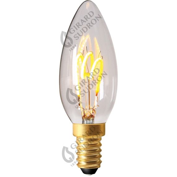 Girard Sudron Flamme C35 E14 Claire Filament Loops 4W 270lm 2200K Blister