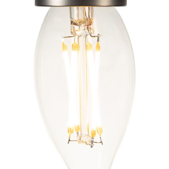 Girard Sudron Flamme CV4 E14 Claire Filament Droit 5W 610lm 2700K