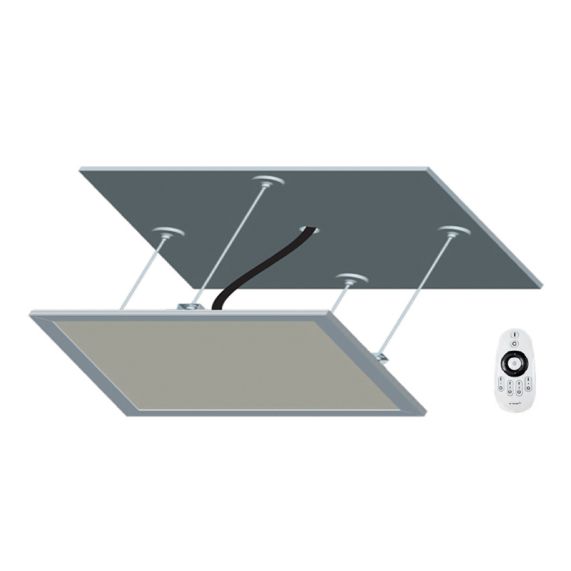 Girard Sudron FS DALLE LED 18W 2700 3200K 300X595X14MM SUSP AVEC TELECOM