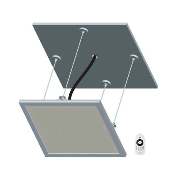 girard sudron FS DALLE LED 18W 4000-4500K 300X300X14MM SUSP AVEC TELECOM