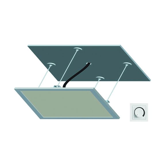 girard sudron FS DALLE LED 18W 5000 5500K 300X595X14MM SUSP POUR VARI