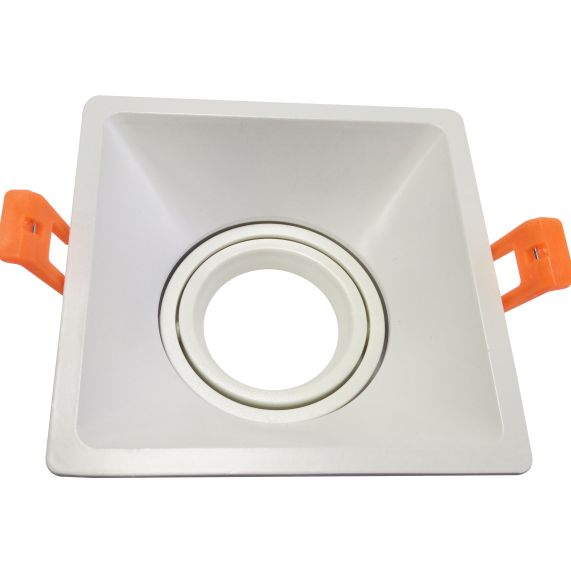 Girard Sudron FS JOCASTE - ENJOLIVEUR POUR SPOT ENCASTRÉ 105X105X113 ENC.95X95 BLANC