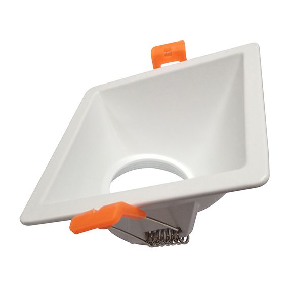 girard sudron FS JOCASTE - ENJOLIVEUR POUR SPOT ENCASTRÉ 95X95X118 ENC.85X85 BLANC