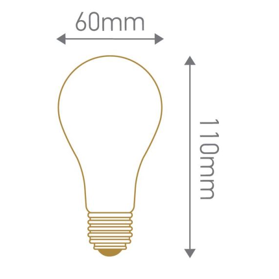 Girard Sudron FS STANDARD FILAMENT LED E27 8W 806LM 2700K 360°
