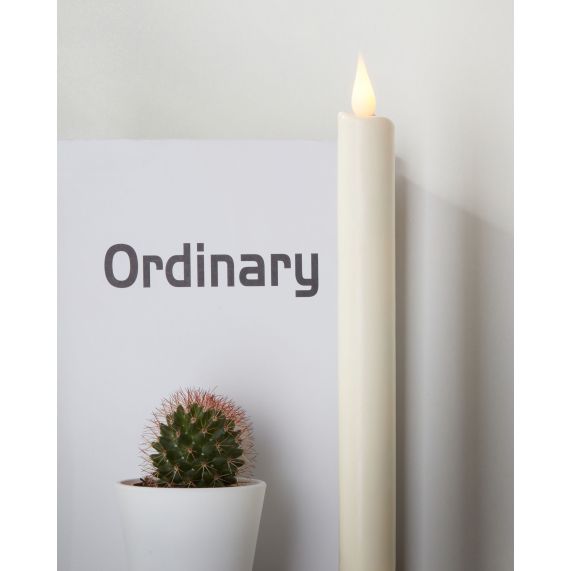 Girard Sudron BOUGIE FLAMME LED L25CM ABS/WAX