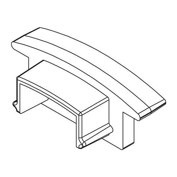 girard sudron EMBOUTS POUR PROFILE ALU 30.5X10
