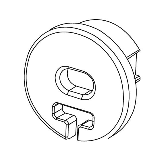 Girard Sudron EMBOUTS POUR PROFILE ALUMINIUM Ø16