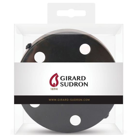 Girard Sudron PLAFONNIER ACIER 6 SORTIES NOIRES