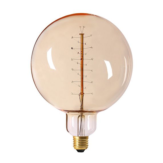 Girard Sudron Globe E27 Ambrée Filament Metallique 24W 80lm 2000K Dim