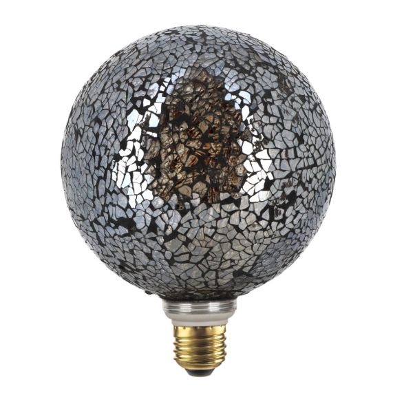 girard sudron Globe G125 E27 Argente Mosaique 4W 470lm 2700K dim