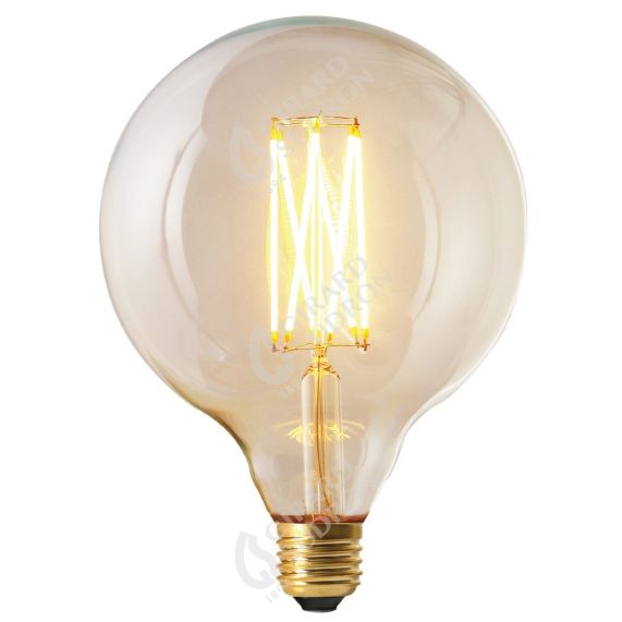 girard sudron Globe G125 E27 Claire Filament droit 6W 490lm 2300K dim