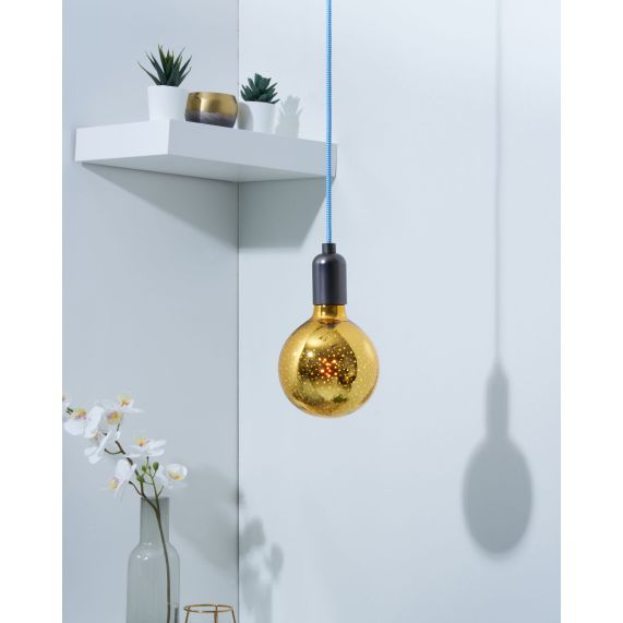 Girard Sudron Globe G125 E27 Or Explosion Matiere Cosmos 4W 20lm 1600K