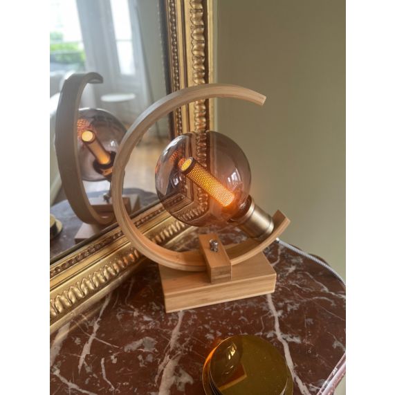 Girard Sudron Globe G125 E27 Smokey Composite Globe à équiper