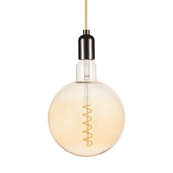 girard sudron Globe G200 E27 Ambrée Filament torsade 6W 300lm 1800K dim