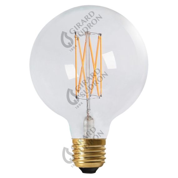 girard sudron Globe G95 E27 Claire Filament droit 10W 980lm 2300K Dim