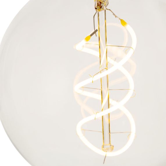 Girard Sudron Globe G95 E27 Claire Filament Torsade 8W 530lm 2200K Dim