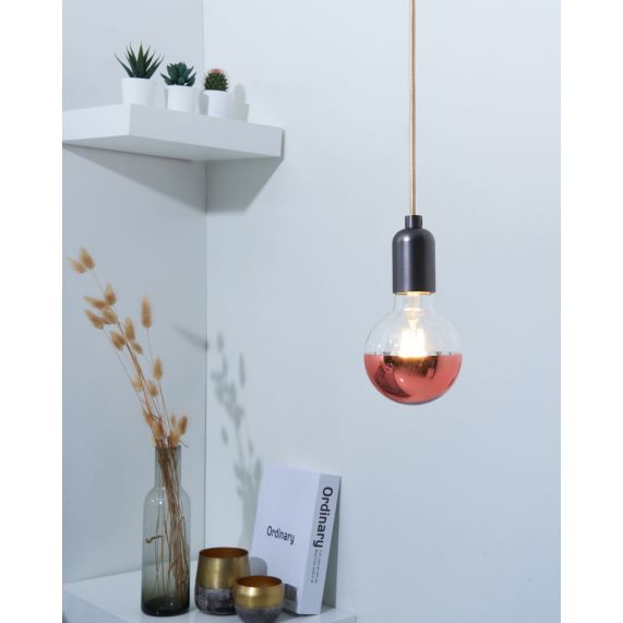 Girard Sudron Globe G95 E27 Cuivre Claire Calotte 8W 950lm 2700K Dim