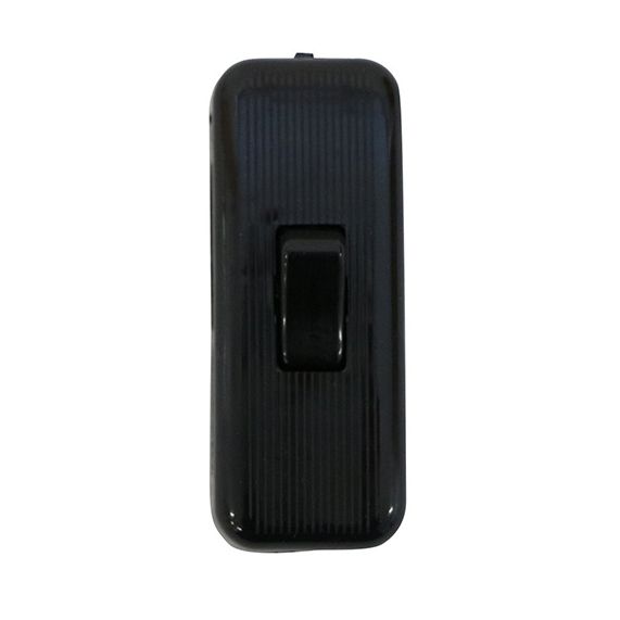 girard sudron Interrupteur noir a bascule avec terre 2A IP20 25x64x20 5mm