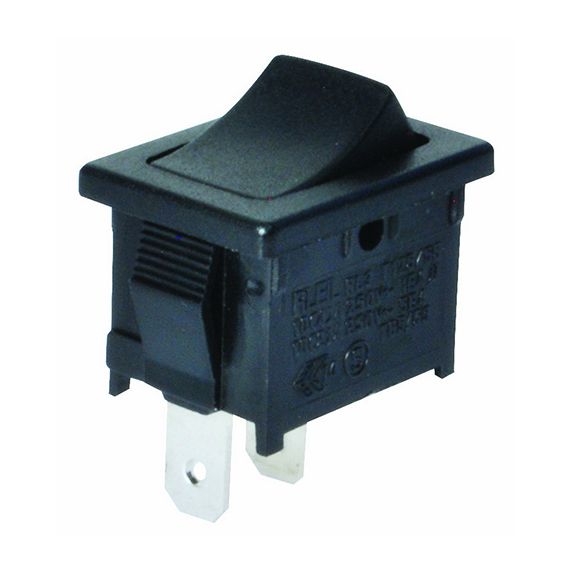 girard sudron Interrupteur noir unipolaire a bascule bornes a sertir