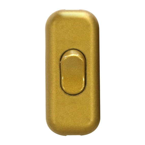 girard sudron Interrupteur or 2 poles avec terre 2A 230V IP20 bornes à vis