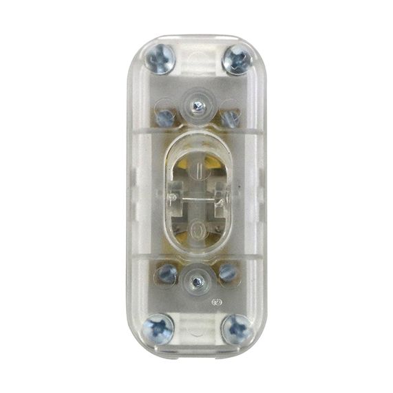 girard sudron Interrupteur transparent 2 poles 2A 230V IP20 bornes à vis