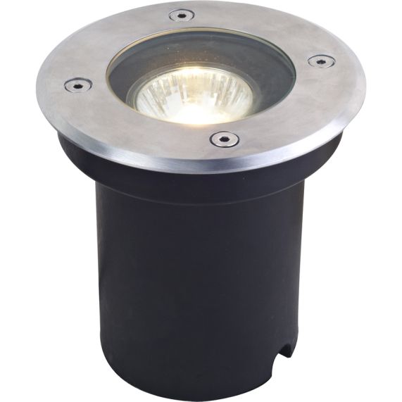 Girard Sudron Kastra - Encastré De Sol IP67 Ø120x128 Enc.Ø110 X 126 GU10 35W Max. Argent