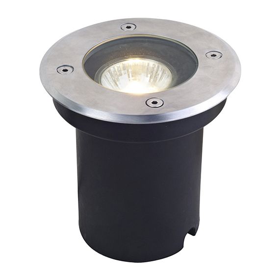 girard sudron Kastra - Encastré de sol IP67 Ø120x128 enc.Ø110 x 126 GU10 35W max. argent