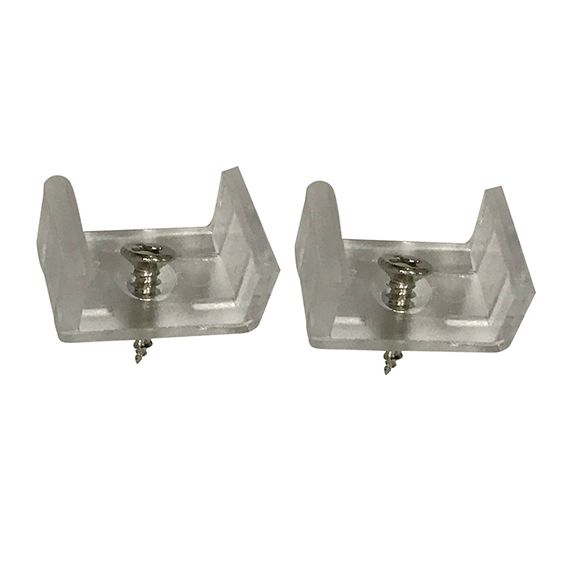 girard sudron KIT 2 ATTACHES PLASTIQUE + 2 VIS POUR RUBAN LED