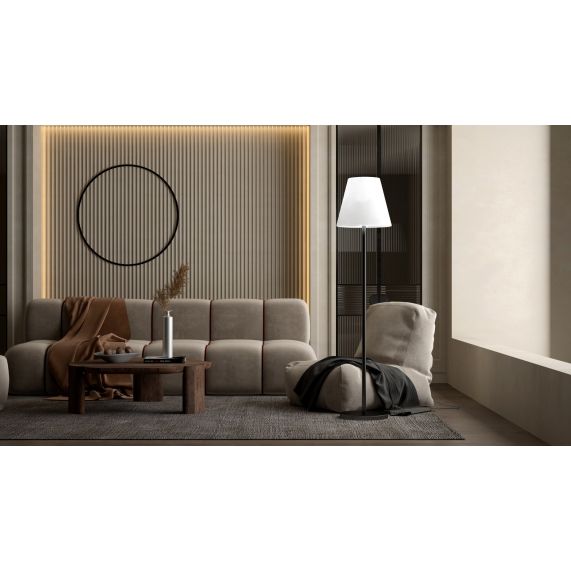 Girard Sudron Lampadaire Solaire Led RGB Musical BT Telecommande Summer IP44 340x1500mm