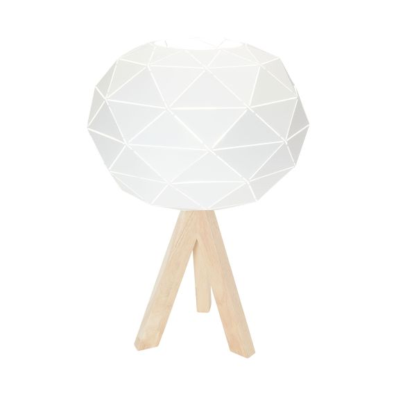 Girard Sudron Lampe A Poser E27 Blanc Av Abat Jour Ori 220-240V IP20 350x510mm