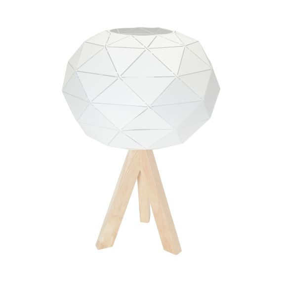 girard sudron Lampe a poser E27 blanc av abat jour Ori 220-240V IP20 350x510mm