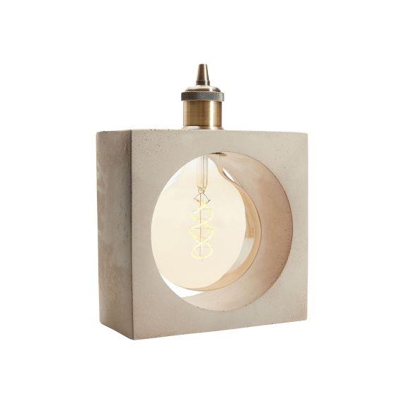 Girard Sudron Lampe à Poser En Béton Douille Antique E27