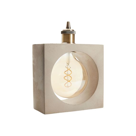 girard sudron Lampe à Poser en béton Douille antique E27