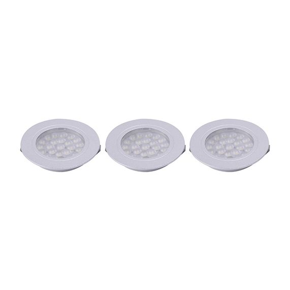 girard sudron Lot de 3 spots led encastres Enir 3x1 6W 3x150lm 4000K