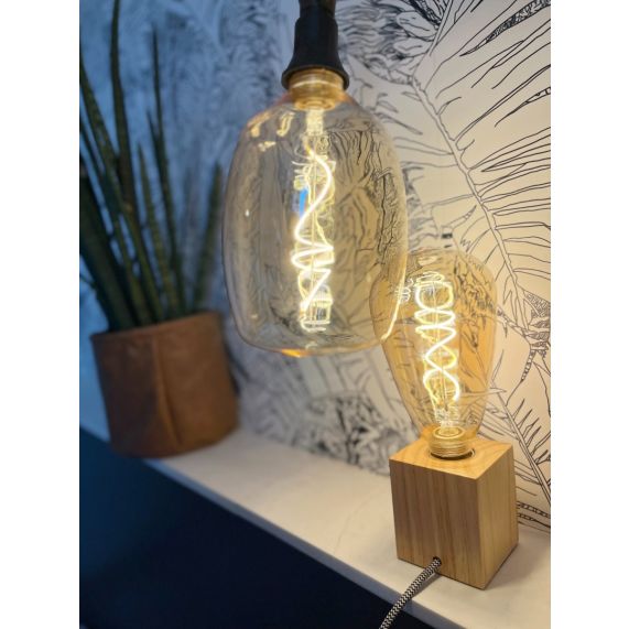 Girard Sudron Ovale E27 Ambrée Zepelin 4W 265lm 2200K Dim