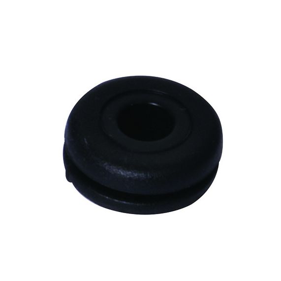 girard sudron Passe fil PVC noir pour tube de 12mm passage D6mm