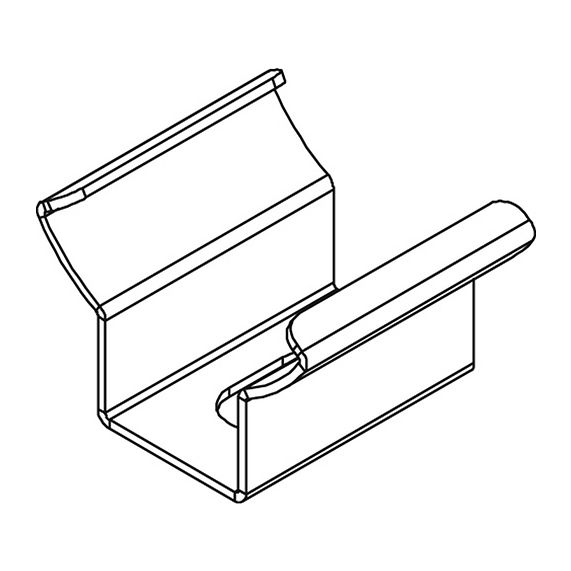 girard sudron PATTE DE FIXATION POUR PROFILE ALUMINIUM Ø16