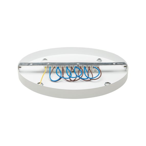 Girard Sudron Pavillon Acier Blanc 5 Sorties Steely 300x25mm