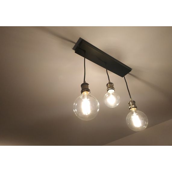 Girard Sudron Pavillon Acier Blanc Rectangulaire 2 Sorties Lica 300x95x25mm