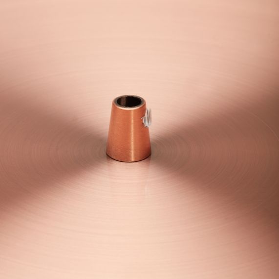 Girard Sudron Pavillon Acier Cuivre 5 Sorties Steely 300x25mm