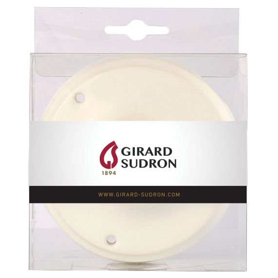 Girard Sudron Pavillon Ceramique Blanc 1 Sortie Porcelaine 100x30mm