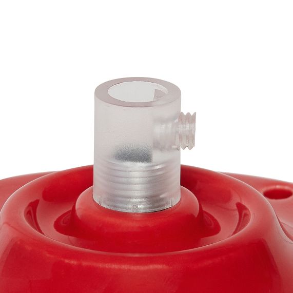 Girard Sudron Pavillon Ceramique Rouge 1 Sortie Porcelaine 100x30mm