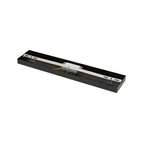 Girard Sudron Plafonnier Rectangulaire 3 Sorties Noir 470mm