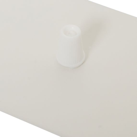 Girard Sudron Plafonnier Rectangulaire 4 Sorties 900mm Blanc