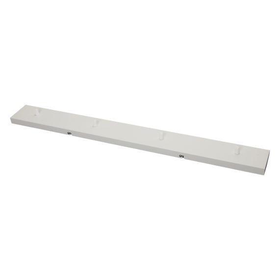 girard sudron Plafonnier rectangulaire 4 Sorties 900mm blanc