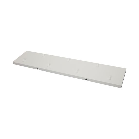 girard sudron Plafonnier Rectangulaire 7 sorties 900mm Blanc