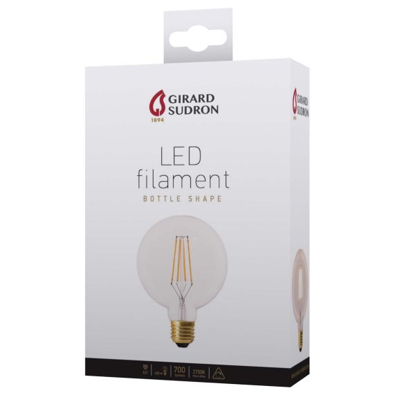 Girard Sudron Plate G105 E27 Claire 6W 700lm 2700K Dim