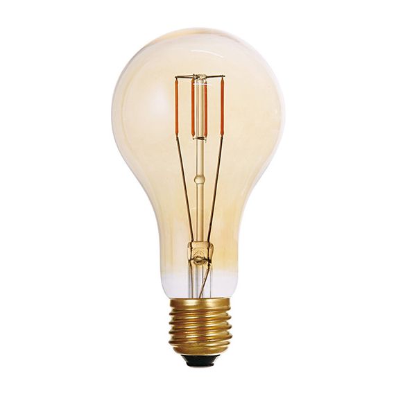 Girard Sudron Poire E27 Ambre Filament Droit 4W 320lm 2000k Dim