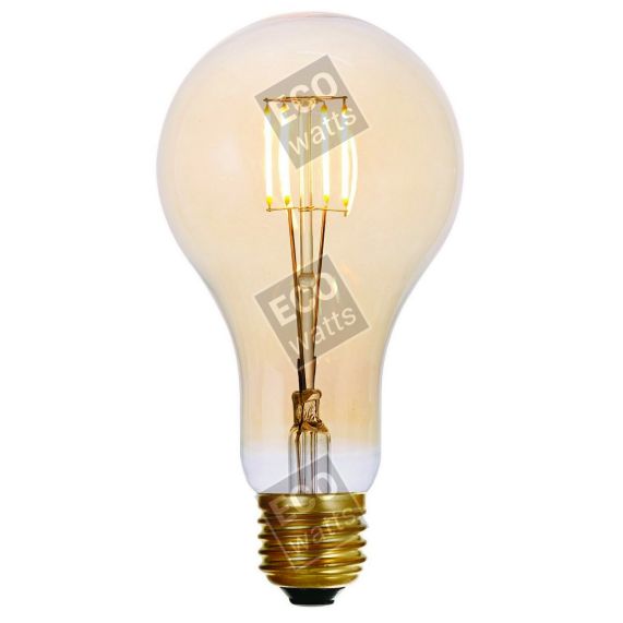 girard sudron Poire E27 ambre Filament droit 4W 320lm 2000k dim